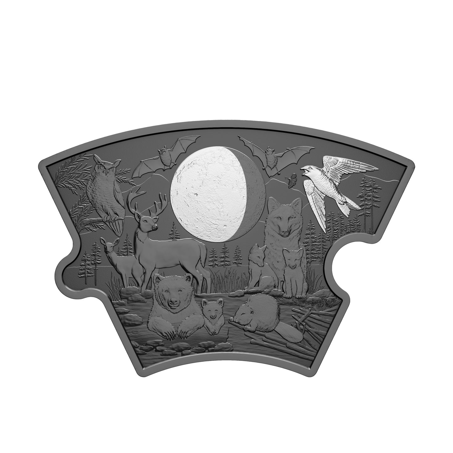 Fine Silver Puzzle Coin Set - Moon Phases