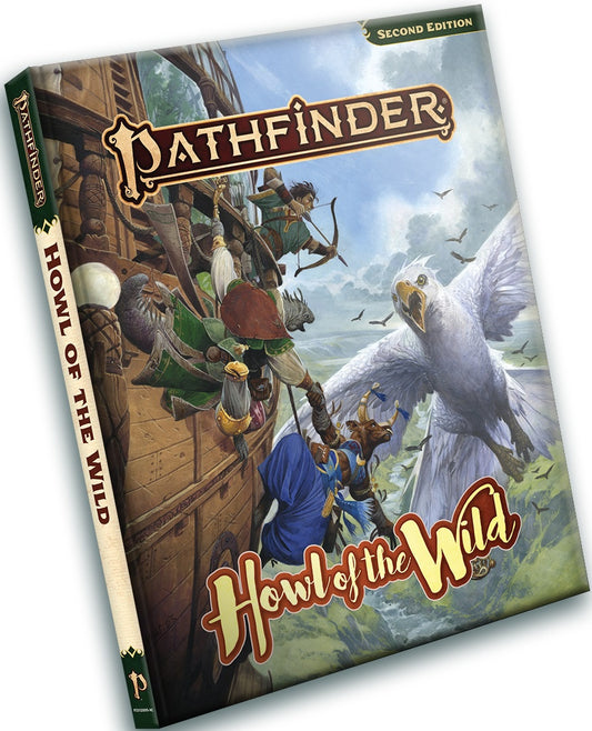 Pathfinder 2e Howl Of The Wild (hardcover)