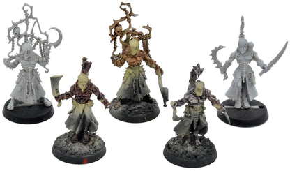 DRUKHARI 5 Wracks #7 FINECAST Warhammer 40K Some broken parts