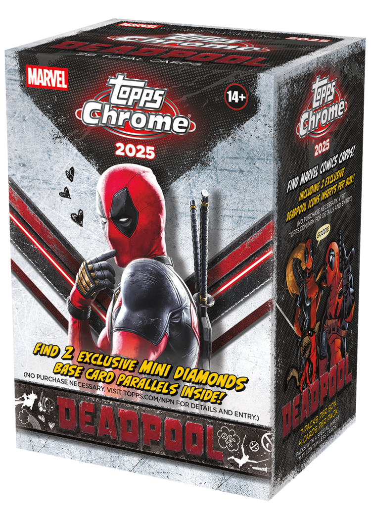 2025 Topps Deadpool Chrome Value Box