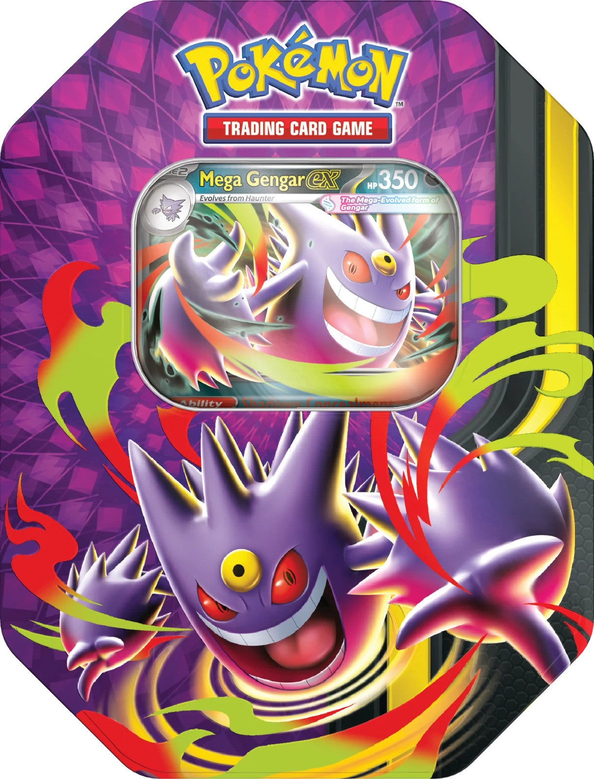 Pokemon TCG Moonlit Tin Mega Gengar (EN)