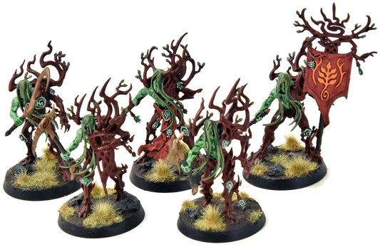 SYLVANETH 5 Tree Revenants #2 Sigmar WELL PAINTED