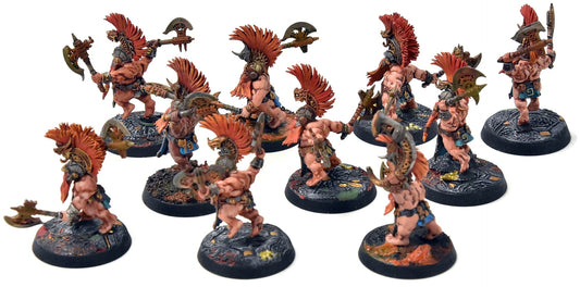 FYRESLAYERS 10 Vulkite Berzerkers #1 WELL PAINTED Sigmar