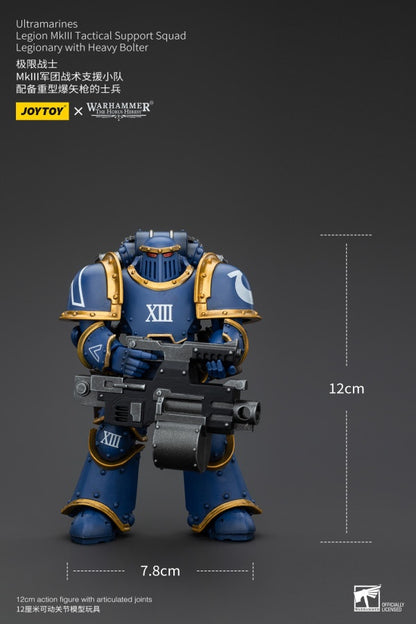 Legion MKIII Tactical Support Squad Legionary with Heavy Bolter Ultramarines