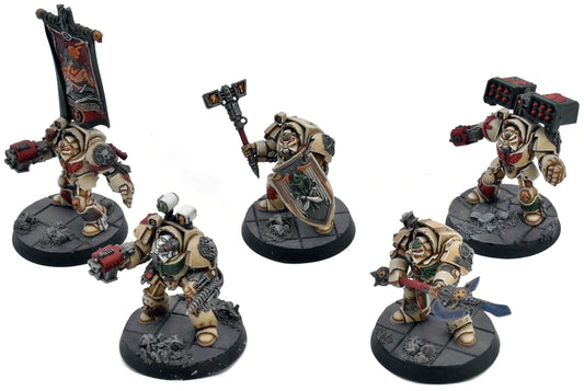DARK ANGELS 5 Deathwing Terminators #2 WELL PAINTED Warhammer 40K 4254