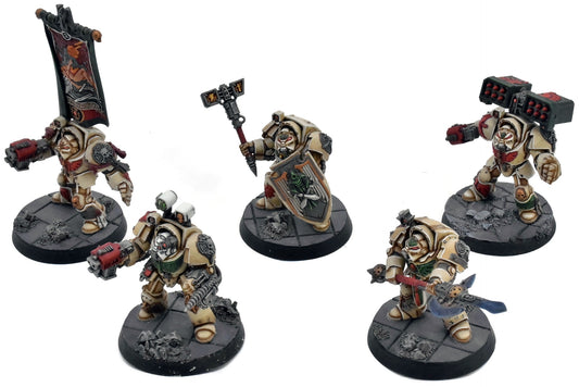 DARK ANGELS 5 Deathwing Terminators #2 WELL PAINTED Warhammer 40K 4254