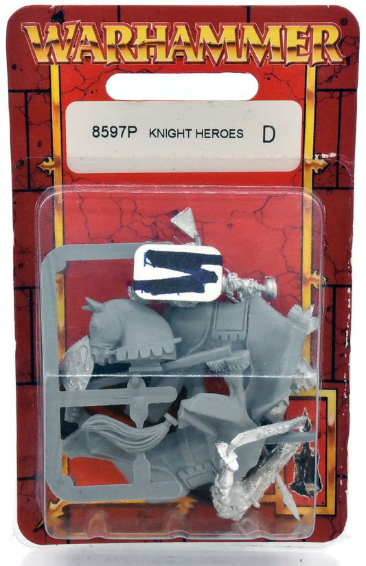 BRETONNIA Knight Heroes #2 METAL Warhammer Fantasy Blister 8597P
