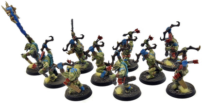 ORRUK WARCLANS 10 Savage Orruk Arrowboys #1 WELL PAINTED Sigmar