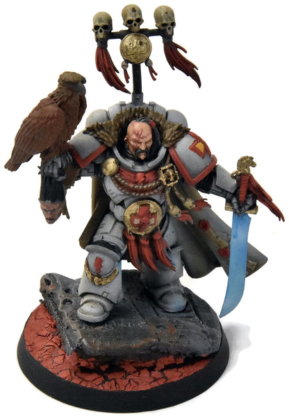 SPACE MARINES White Scars Kor Sarro Khan #1 PRO PAINTED Warhammer 40K