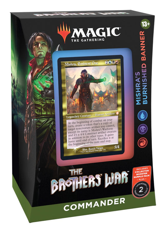 MTG The Brothers' War - Mishra's Burnished Banner Commander