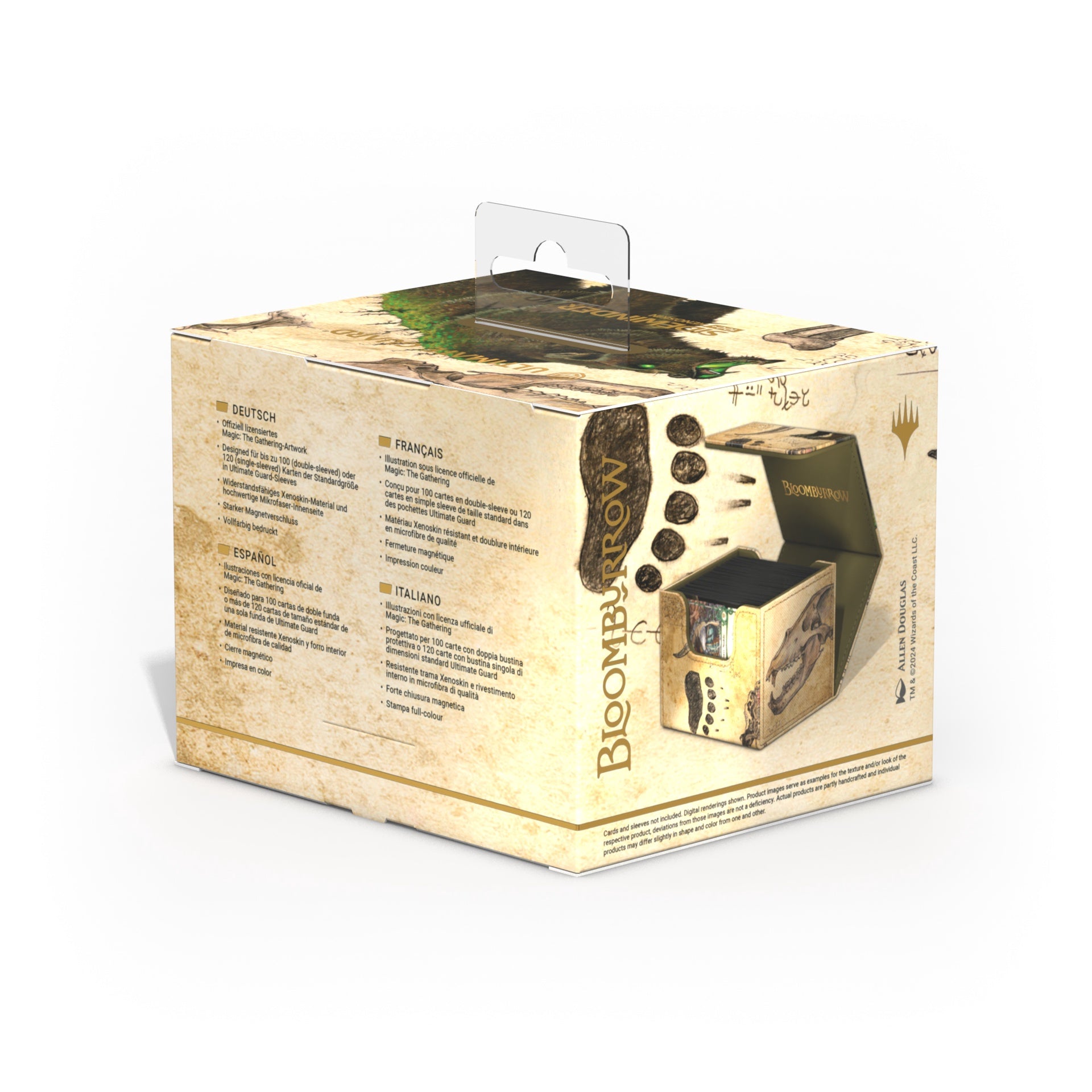 Ultimate Guard Deck Case Sidewinder 100+ Xenoskin Mtg Bloomburrow V3 Kingdom of the Titans Ultimate Guard Deck Case Sidewinder 100+ Xenoskin Mtg Bloomburrow V3 Kingdom of the Titans