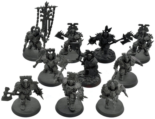 BLADES OF KHORNE 10 Blood Warriors #5 Warhammer Sigmar WELL PAINTED