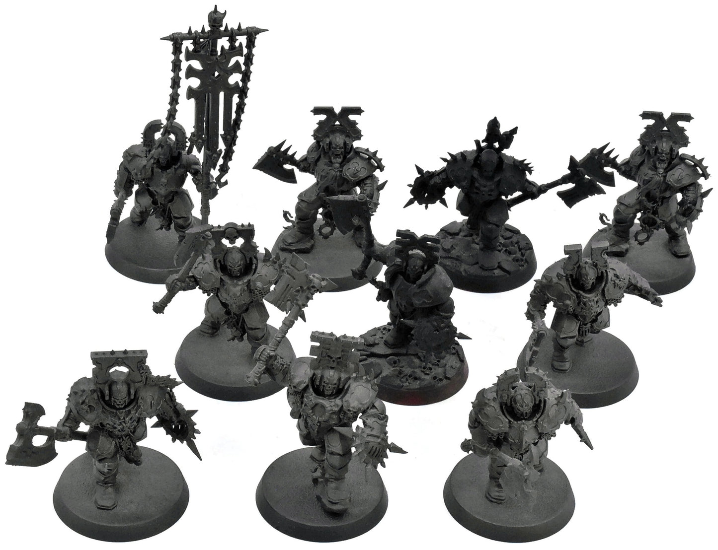 BLADES OF KHORNE 10 Blood Warriors #5 Warhammer Sigmar WELL PAINTED