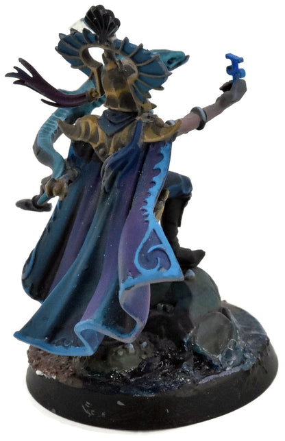 IDONETH DEEPKIN Isharann Tidecaster #1 PRO PAINTED Warhammer Sigmar