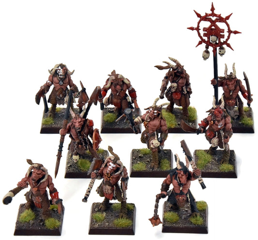 BEASTMEN 10 Gors #9 PRO-PAINTED Fantasy