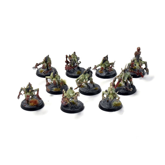 FLESH-EATER COUTS 10 Crypt Ghouls #1 Sigmar WELL PAINTED