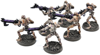 NECRONS 6 Warriors #1 WELL PAINTED Warhammer 40K