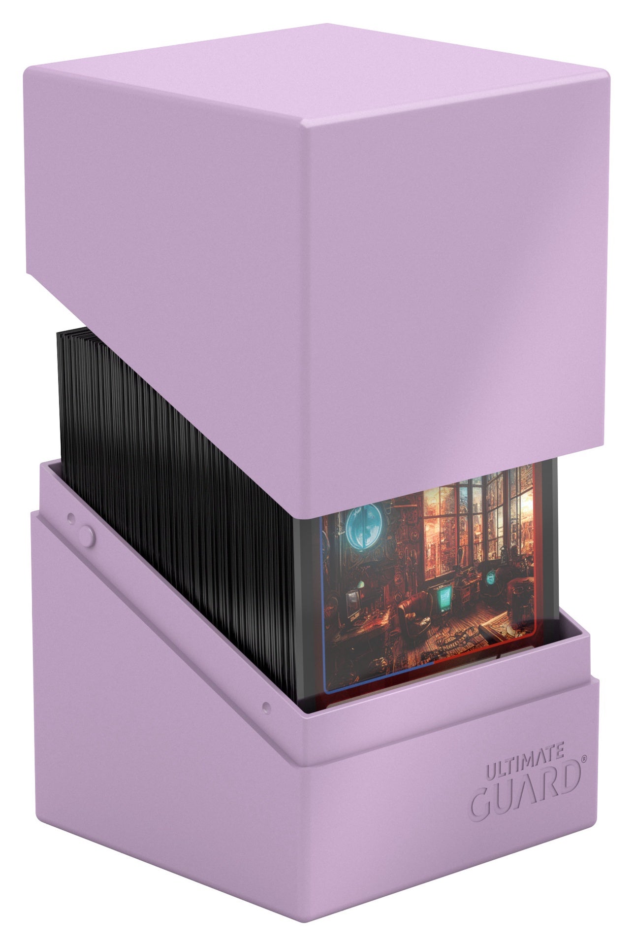 Ultimate Guard Deck Case Boulder 100+ Pastel Solid Lavender Purple