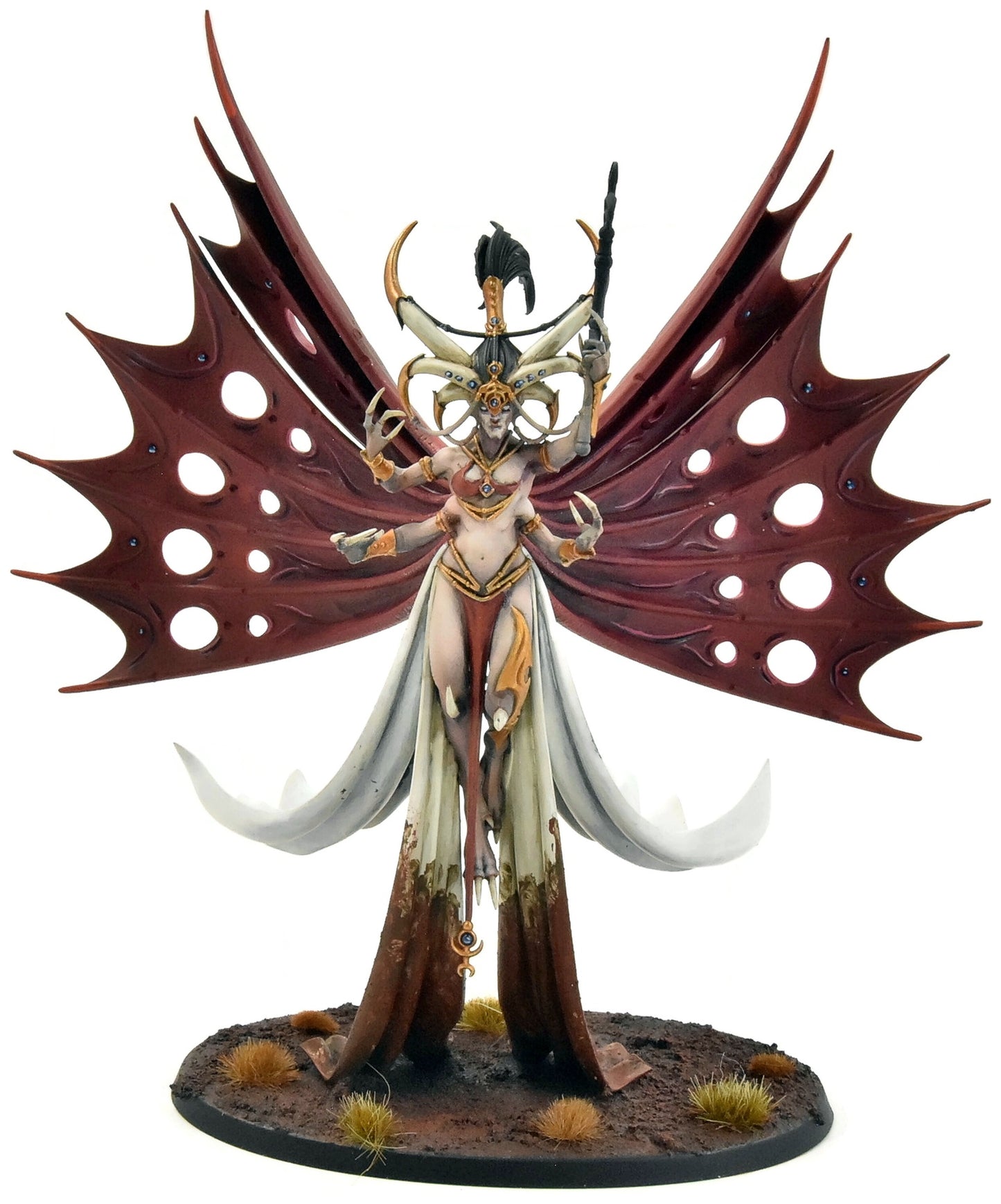 HEDONITES OF SLAANESH Synessa the Voice of Slaanesh #1 PRO PAINTED Sigmar