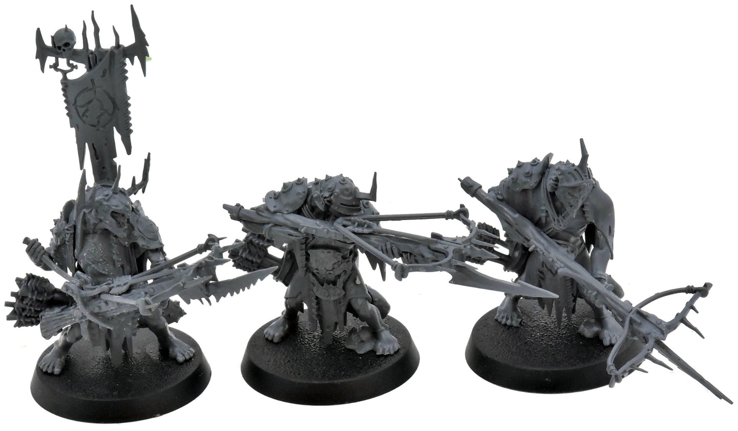 ORRUK WARCLANS 3 Man-Skewer Boltboyz #1 Warhammer Sigmar