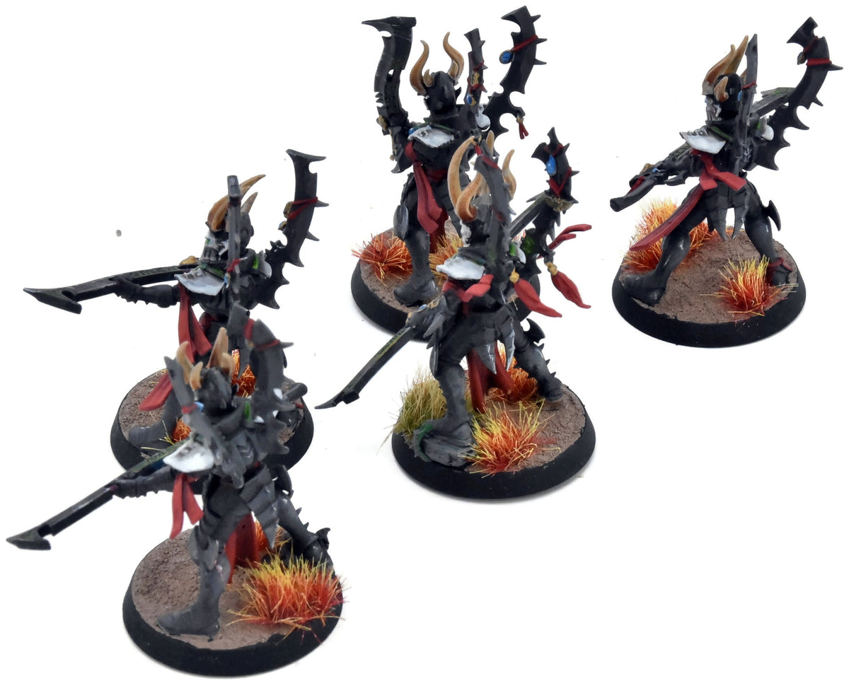 DRUKHARI 5 Incubi #2 WELL PAINTED Warhammer 40K 1192