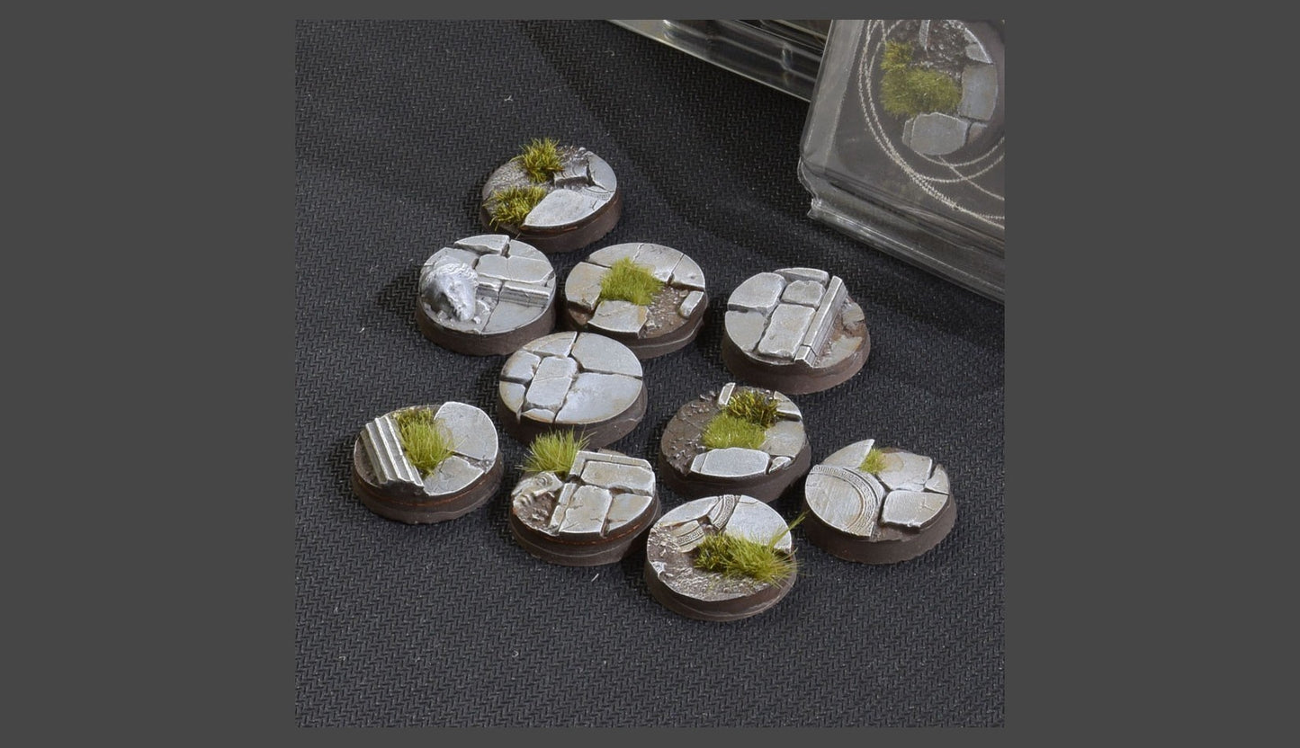 Temple Bases Round 25mm (10)