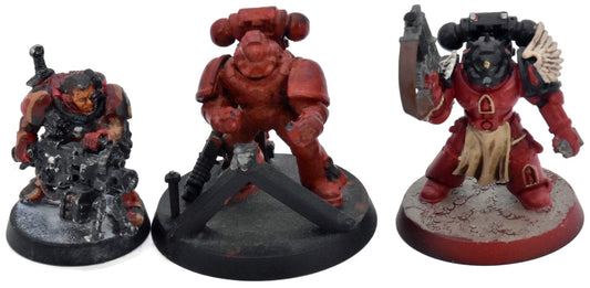 SPACE MARINES 3 Loose Blood Angels #1 METAL Warhammer 40K