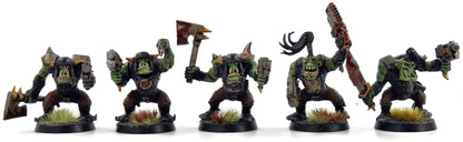 ORKS 10 Boyz #20 WELL PAINTED Warhammer 40K