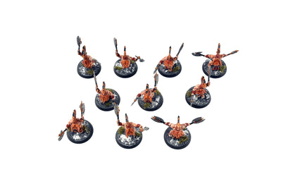 FYRESLAYERS 10 Vulkite Bersekers #2 PRO PAINTED Warhammer Sigmar