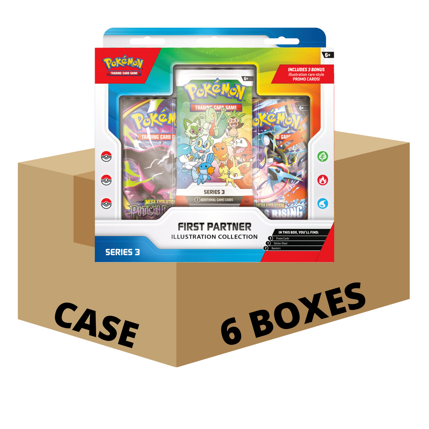 Pokemon First Partner Illustration Collection Series 3 Case (EN)