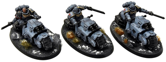 SPACE WOLVES 3 Outriders #1 PRO PAINTED Warhammer 40K