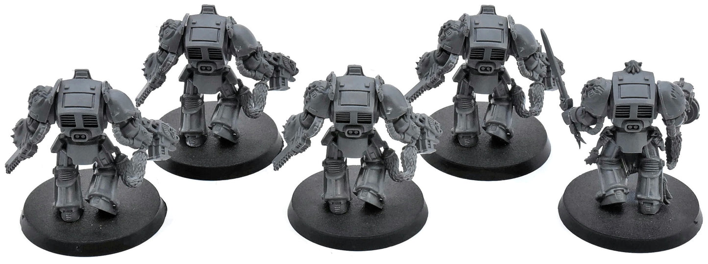 SPACE WOLVES 5 Wolf Guard Terminators #2 Warhammer 40K 8026
