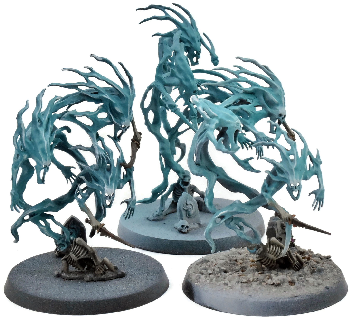 NIGHTHAUNT 3 Spirit Hosts #2 WELL PAINTED Warhammer Sigmar