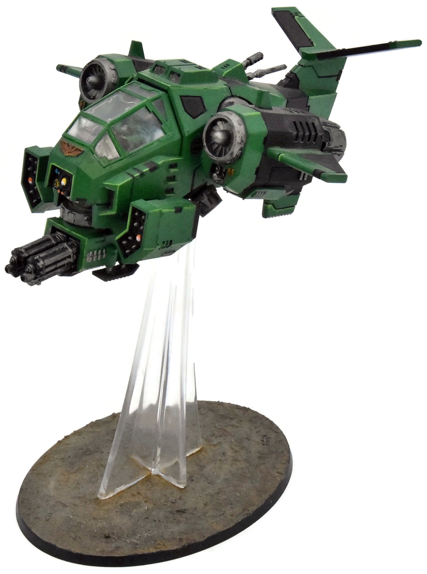 SPACE MARINES Stormtalon Gunship #1 WELL PAINTED Warhammer 40K 9712