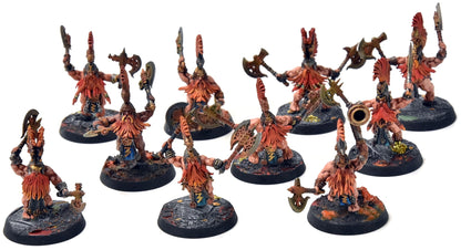 FYRESLAYERS 10 Vulkite Berzerkers #1 WELL PAINTED Sigmar