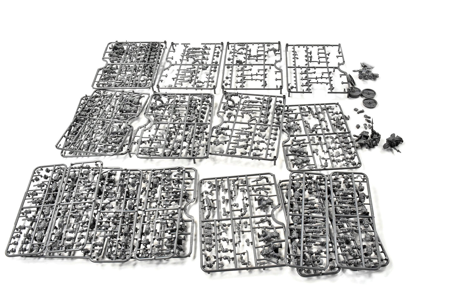 DEATH FIELDS Raumjager Infantry & Les Grognards on Sprue