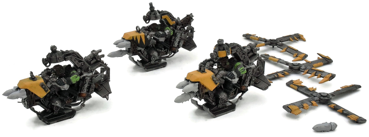 ORKS 3 Deffkoptas #1 Warhammer 40K Old Sculpt
