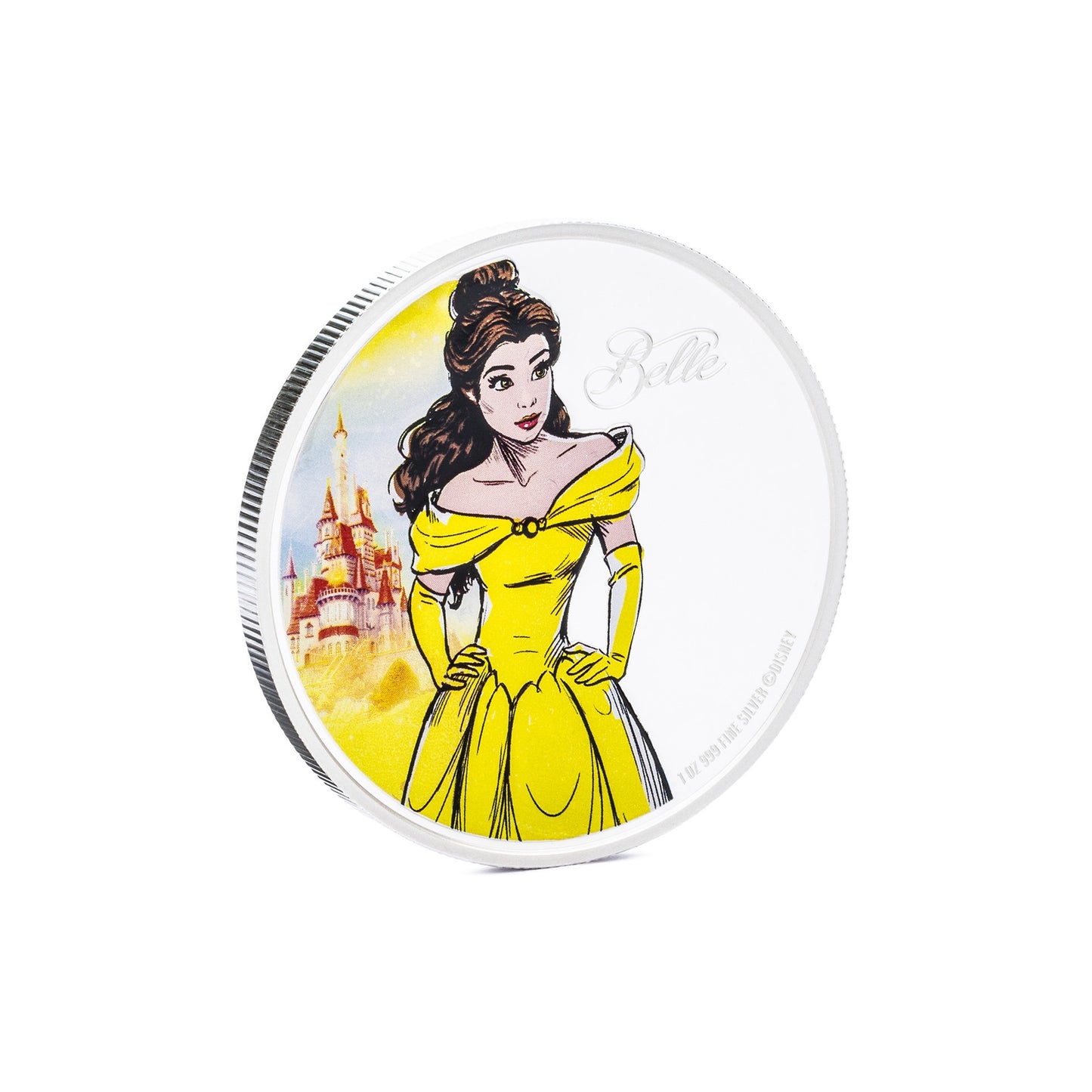AGORO Disney - Disney Princess - Belle 1oz Silver
