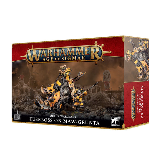Orruk Warclans - Tuskboss On Maw-Grunta