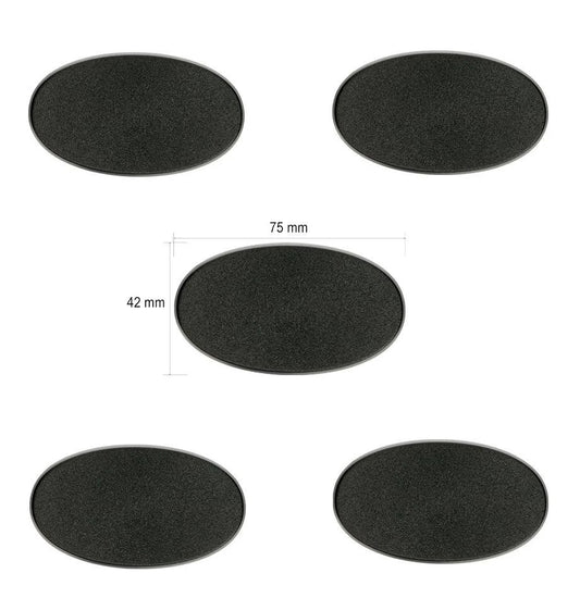 Citadel 75x42mm Oval Bases (5 Units)
