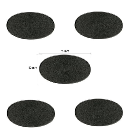Citadel 75x42mm Oval Bases (5 Units)