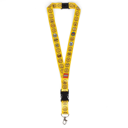LEGO® Poly Lanyard - Yellow Minifigure Head