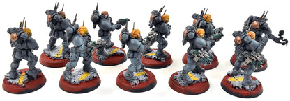 SPACE MARINES 10 Infiltrators #1 WELL PAINTED Warhammer 40K 0382