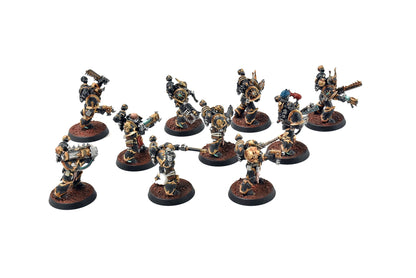 CHAOS SPACE MARINES 10 Chaos Space Marines #1 PRO PAINTED 40k