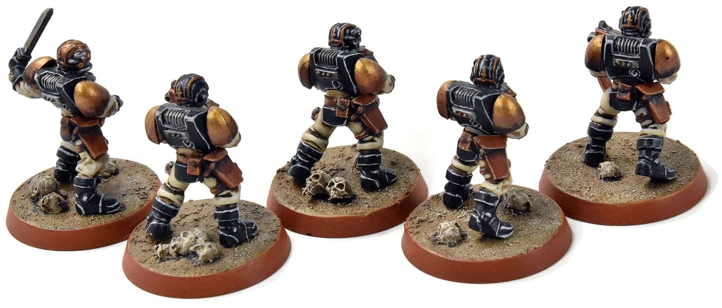 SPACE MARINES 5 Scouts #3 PRO PAINTED Warhammer 40K