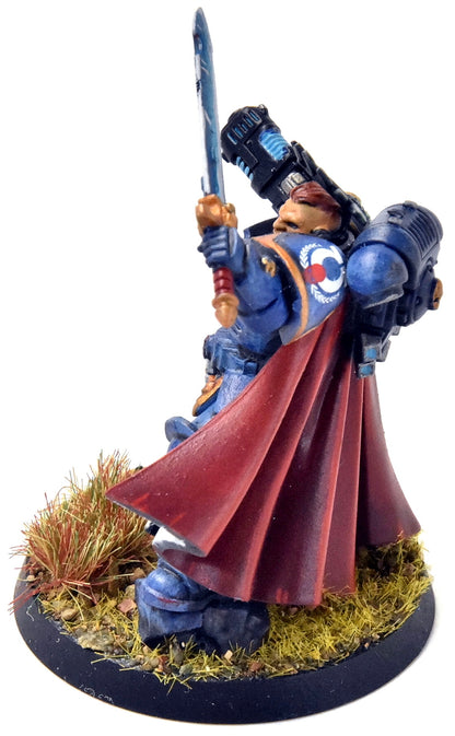 SPACE MARINES Captain #1 Ultramarines PRO PAINTED Warhammer 40K