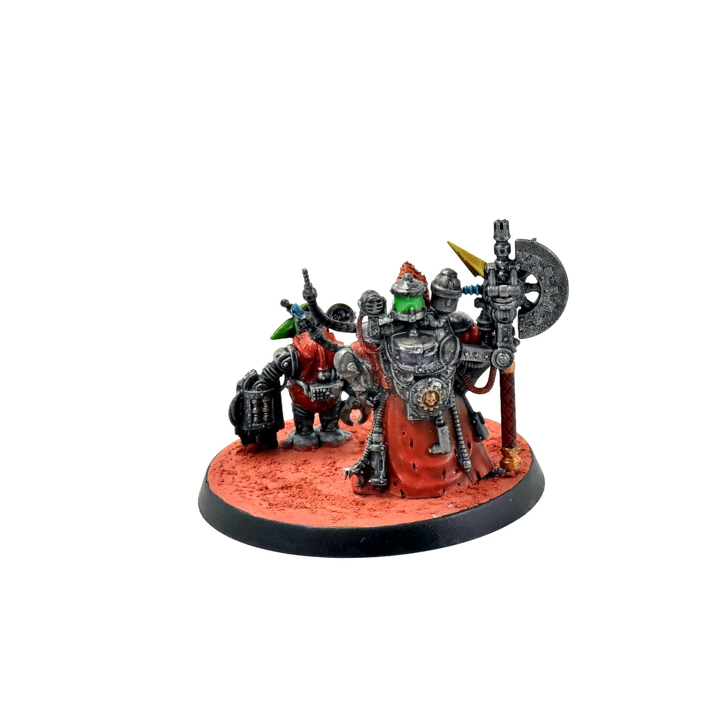 ADEPTUS MECHANICUS White Dwarf Tech-Priest Grombindal #1 WELL PAINTED