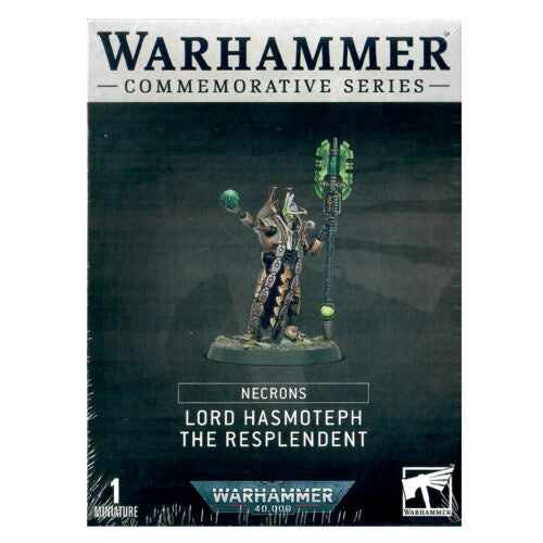 Warhammer 40k Necrons - Lord Hasmoteph The Resplendent