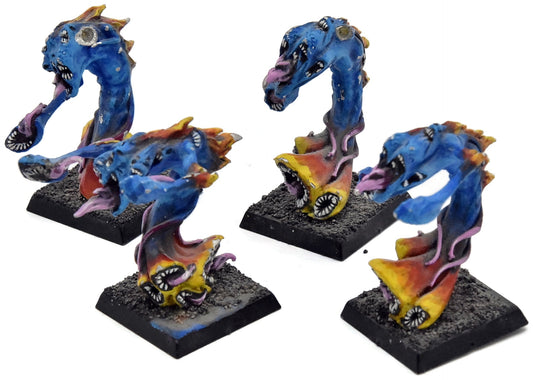CHAOS DAEMONS 4 Flamers #1 METAL Classic Fantasy