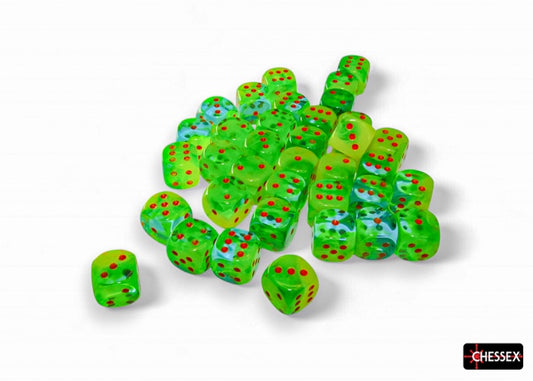 Gemini 36d6 Plasma Green-teal/orange Luminary 12mm